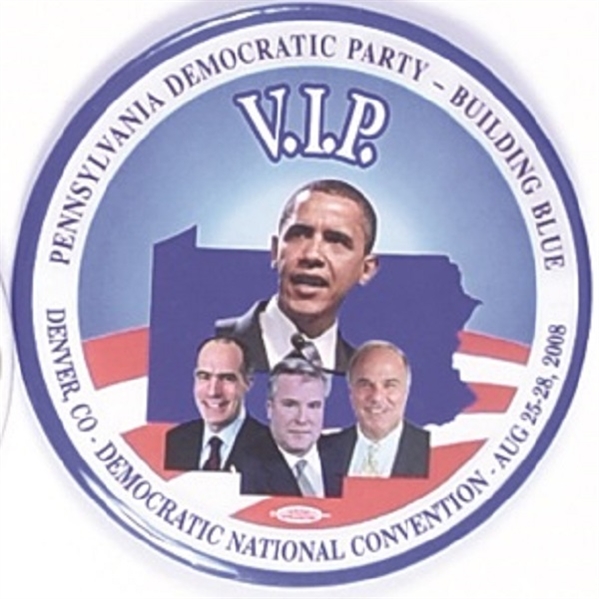 Obama Pennsylvania VIP 2008 Convention