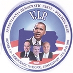 Obama Pennsylvania VIP 2008 Convention