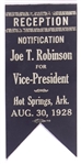 Robinson for Vice President Reception Ribbon