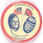 FDR, Churchill Casablanca Unconditional Surrender