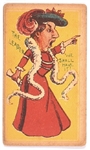 Suffrage Color Cartoon Card, The Leader