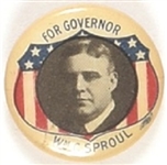 Sproul for Governor of Pennsylvania