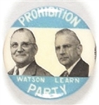 Watson, Learn Prohibition Party Jugate