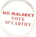 No Malarky Vote McCarthy Red Letters