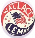 Wallace, LeMay Flag Celluloid