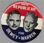 Vote Republican for Dewey-Warren