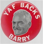 YAF Backs Barry