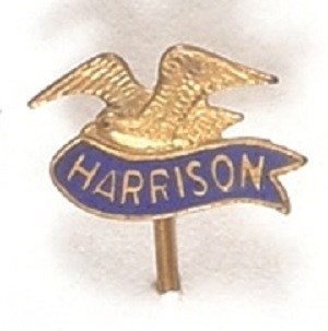 Harrison Enamel Eagle Stickpin
