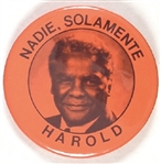 Harold Washington Spanish Language Chicago Pin