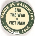 End the War in Vietnam 1965 March on Washington