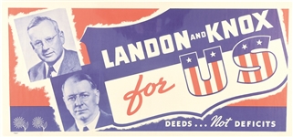 Landon and Knox for U.S.