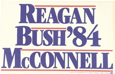 Reagan, Bush, McConnell Kentucky Coattail