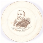 Benjamin Harrison China Plate
