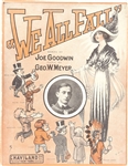 “We All Fall” Sheet Music with Suffragette Lyrics