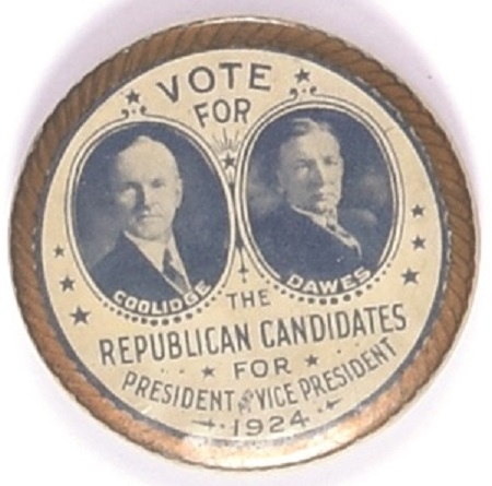 Coolidge and Dawes the Republican Candidates