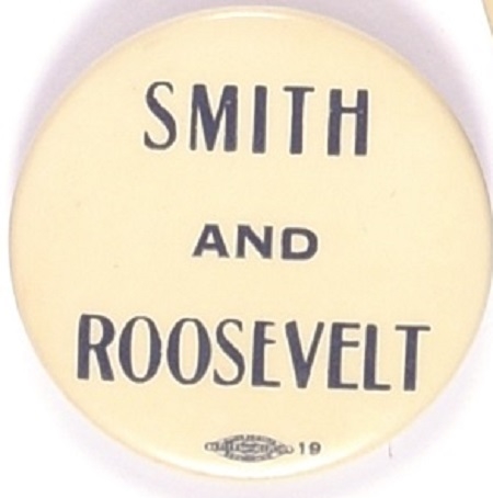Smith and Roosevelt New York Coattail