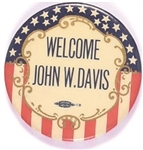 Welcome John W. Davis