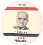 Vote for Truman Classic Celluloid