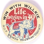 Willkie Life Begins in ’40 Shawnee County Women