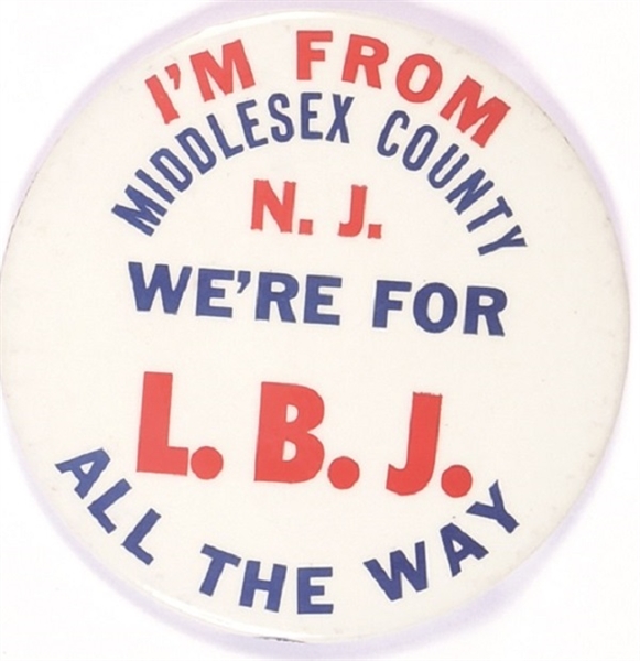 LBJ All the Way Middlesex County