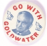 Go With Goldwater Elephants Pin