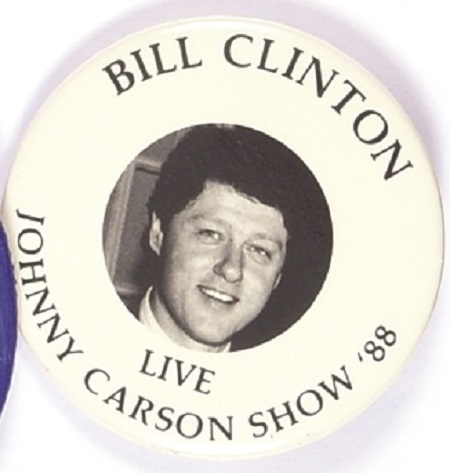 Bill Clinton Live on the Johnny Carson Show