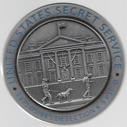 Secret Service K-9 Unit Challenge Coin