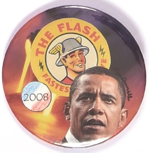 Obama the Flash by David Russell