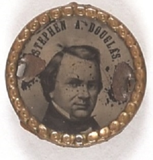 Stephen Douglas 1860 Ferrotype