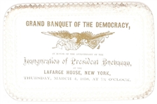 Buchanan New York Banquet Ticket