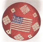 Cleveland Cloth-Covered Flag Stud