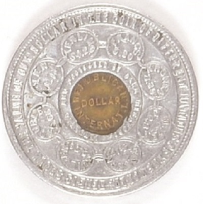 McKinley Republican Dollar Coin