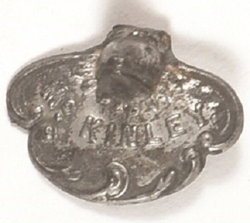 McKinley Embossed Metal Pin