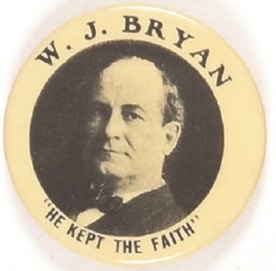 Bryan He Kept the Faith