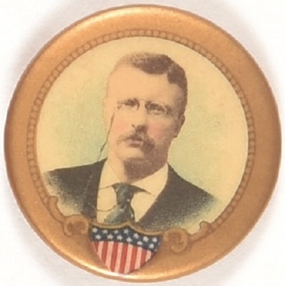 Theodore Roosevelt Shield, Gold Border