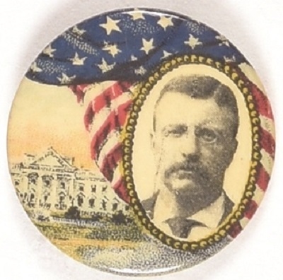 Roosevelt Flag and White House