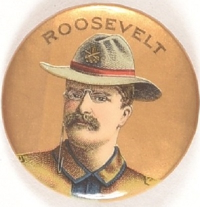 Roosevelt Rough Rider, Gold Background