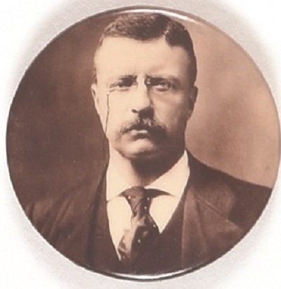 Theodore Roosevelt Sepia Stickpin