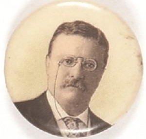 Theodore Roosevelt Handsome Celluloid