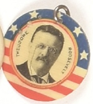 Roosevelt Celluloid Disc, Pin