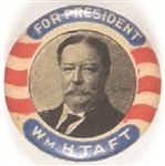 Taft Red Stripes Celluloid