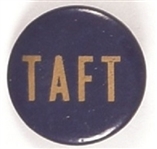 Taft Blue and Gold Celluloid