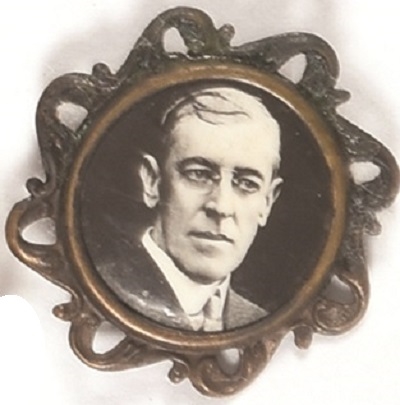 Woodrow Wilson Framed Celluloid