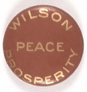 Wilson Peace, Preparedness