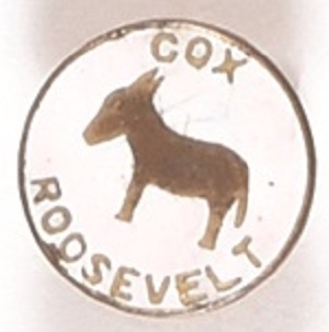 Cox, Roosevelt Enamel Stud