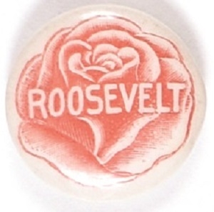 Roosevelt Red Rose Celluloid