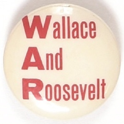 Wallace and Roosevelt WAR
