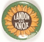 Landon, Knox Sunflower with Green Border