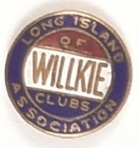 Willkie Long Island Enamel Pin