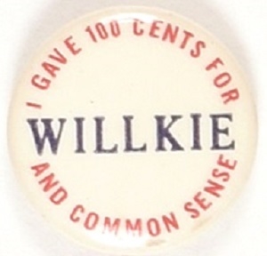 Willkie Common Sense